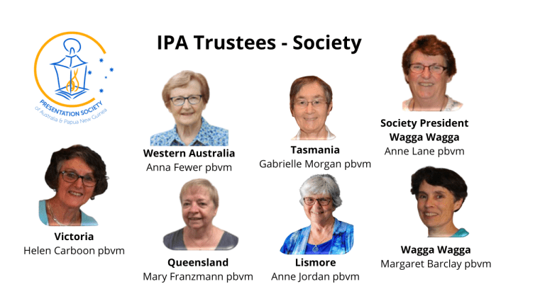 Faces of all trustees of the IPA Society